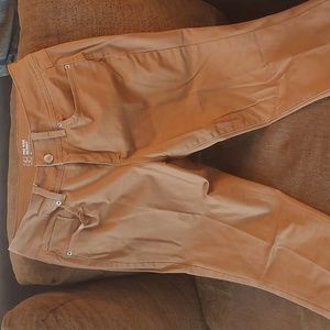 Carmel colored soft jeans